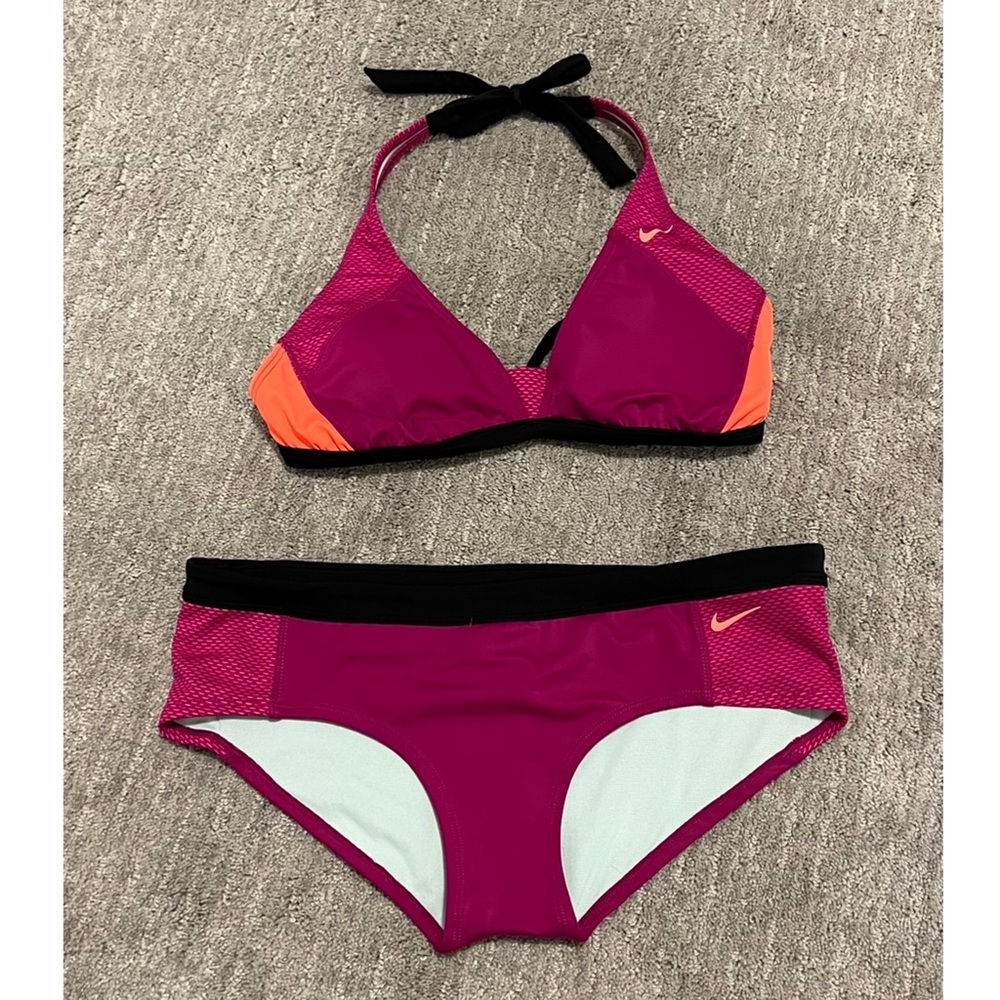 Fuchsia Nike Bikini Swimsuit
